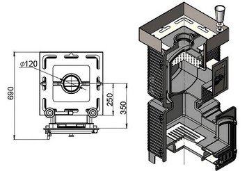 Печь для бани Эверест 