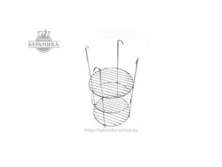 Этажерка трёхъярусная 280 мм к тандырам ТехноКерамика Гектор/ Казачий/ Степной