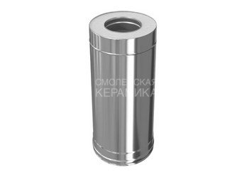 Сэндвич 0,5 м (304/0,8мм + нерж.+ ceramics) Ф115х200, Ferrum Austenite 1