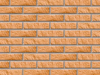 Кирпич облицовочный полнотелый BARRUM Персиковый, брусок 0,5 НФ