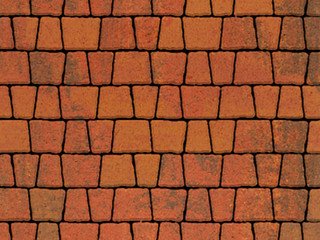 Тротуарная плитка Выбор "Антик" Листопад гладкий, Арабская ночь, 60 мм