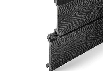 Фасадная панель EasyDecking Wood-X, 156х21x3010 мм, Черное дерево 4