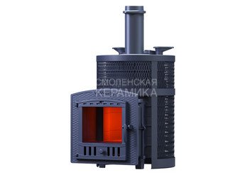 Печь чугунная для бани Технолит ИСКАНДЕР ЗК 16 (П2) Ураган 1