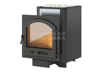 Печь ВЕЗУВИЙ Сенсация 22 Антрацит (205) 1