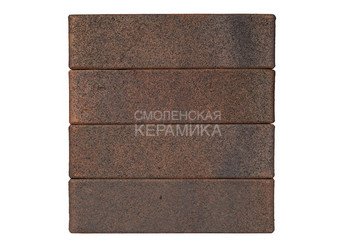 Кирпич лицевой керамический ЛСР Ореховый флэш, крафт, 1НФ 3