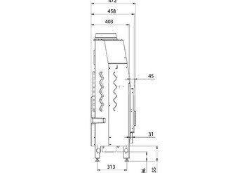 Каминная топка ASTON 