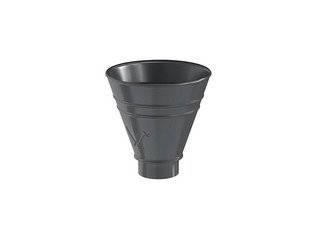 Воронка водосборная круглая 100, AQUASYSTEM PU, RAL7024