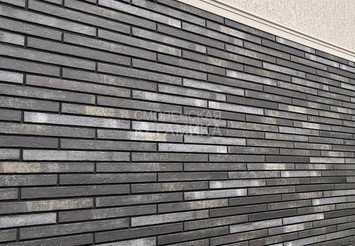 Плитка фасадная рядовая Westerwaelder URBAN LONG WK124 DUNKELGRAU 2