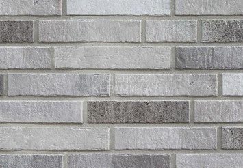 Плитка фасадная рядовая Westerwaelder URBAN WK123 GRAU 1