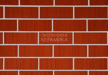 Кирпич облицовочный КЕРМА 1,4НФ, Красный бархат 2