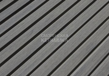 Фасадная (стеновая) реечная панель CM WALL, 219х26х3000 мм, STONE GRAY (Стоун Грей) 2