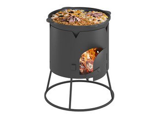 Печь под казан малая Везувий 12л