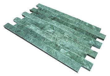 Плитка колотая 200х40х25 змеевик 2