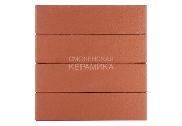 Кирпич лицевой керамический ЛСР Красный гладкий, 1НФ 5