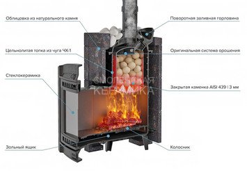 Печь банная 