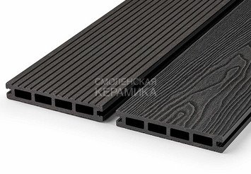 Террасная доска EasyDecking Wood-X 146x23x3010 мм, Черное дерево 1