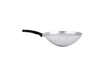 Сковорода wok (классическая) 300/100мм с ручкой 1