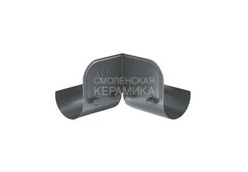 Ограничитель перелива угловой L=0,20м*0,20м. 100, AQUASYSTEM PU, RAL7024 1