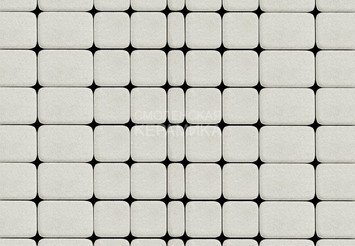 Тротуарная плитка BRAER Классико, Белый 1