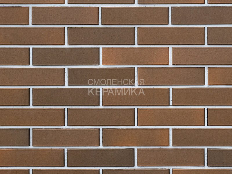 Облицовочный кирпич керма color mix 2 баварская кладка гладкий 250x85x65