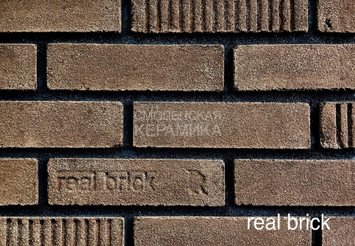 Плитка ригельная Real Brick 3D RB 1-05 Коричневый 1