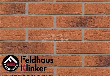 Клинкерная плитка для фасада Feldhaus Klinker R228DF9 1