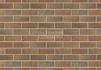 Кирпич облицовочный БРАЕР КЛАДКА Терра 1,4 НФ 4