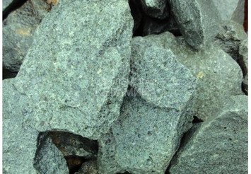 Камень д/сауны Порфирит, 10кг ШЛИФОВ. (средний) (мешок) 1