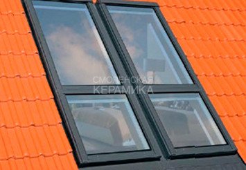 Оклад для окна балкона FAKRO EHN-AT/G Thermo 78*255 1