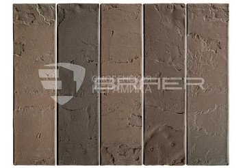 Кирпич облицовочный БРАЕР КЛАДКА Мокко Терра, 1 НФ 5