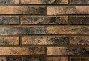 Минеральный кирпич угловой Real Brick KP/0,5НФ базовый Коричневый 1