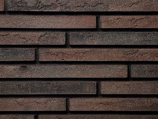 Плитка ручной формовки Real Brick Коллекция 10 ригель 490, RB 10-04 бордовый