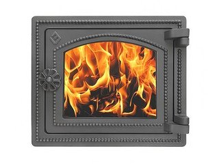 Дверка ВЕЗУВИЙ печная ДТ-3С (Антрацит)