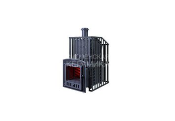 Печь чугунная для бани Технолит Гром 40 (П2) Ураган 1