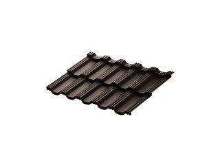 Модульная черепица AQUASYSTEM Гетеборг Pural BT MATT Темно-кор. RR32 1205х780 мм