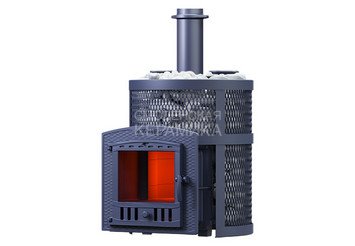 Печь чугунная для бани Технолит ИСКАНДЕР ЗК 16 (П2) Ураган 2