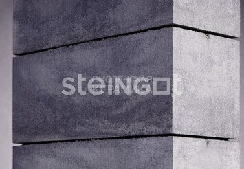 Блок заборный STEINGOT 500x200x200 мм, Графитовый камень (Stein Black) 2