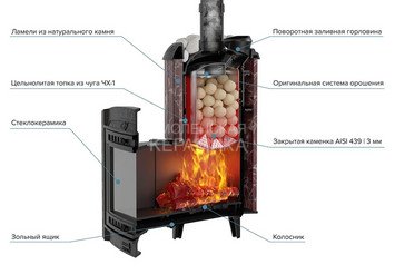 Печь банная 