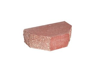 Кирпич фасонный полнотелый BARRUM Трапеция №1 Красный