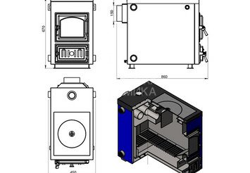Котёл отопительный Везувий 