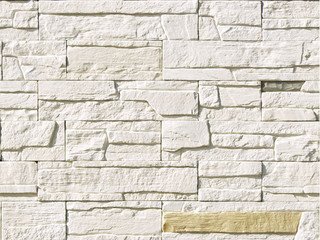 Декоративный камень 230-00 White Hills "Каскад Рейндж" (Cascade Range), белый, плоскостной, без шва