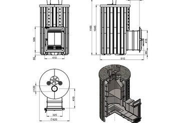 Печь для бани Эверест 