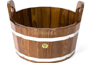 Шайка BentWood лиственница МОРЕНОЕ, 15л 1
