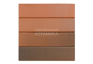 Кирпич лицевой керамический ЛСР Красный флэш гладкий, 1НФ 4