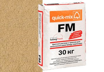 Цветная смесь для заделки швов Quick-mix FM . I песочно-жёлтый, 30 кг 1