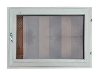 Форточка ОСИНА бронза (1стекло обычное 1тонир.) 500*600