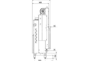 Каминная топка ASTON 