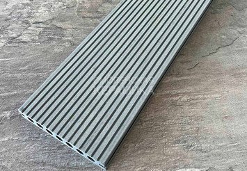 Террасная доска Latitudo PRO 2 усиленная 145х22х6000 мм, Серый 3