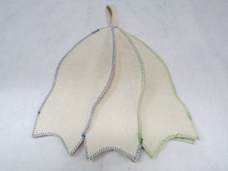 Шапка д/сауны модельная (войлок) Королевна (ЭС)