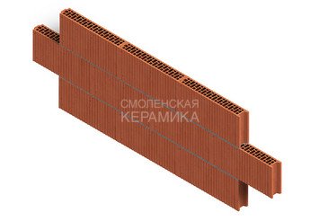 Камень керамический крупноформатный Porotherm 8 2
